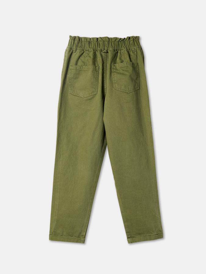 Girls Straight Fit Pleated Pants image number 1