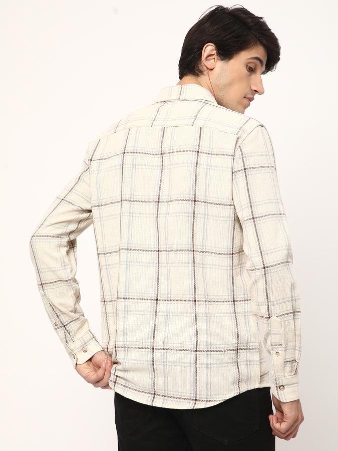 Men Regular Fit Cutaway Collar Shirt image number 2