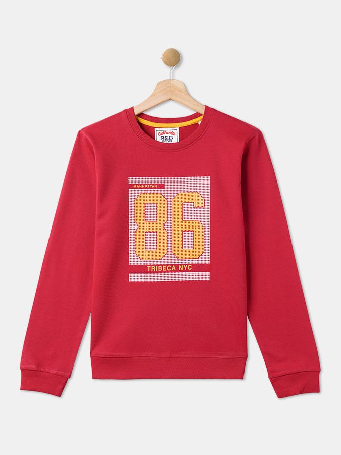 R&B Boys Red Sweatshirts & Hoodies image number 0