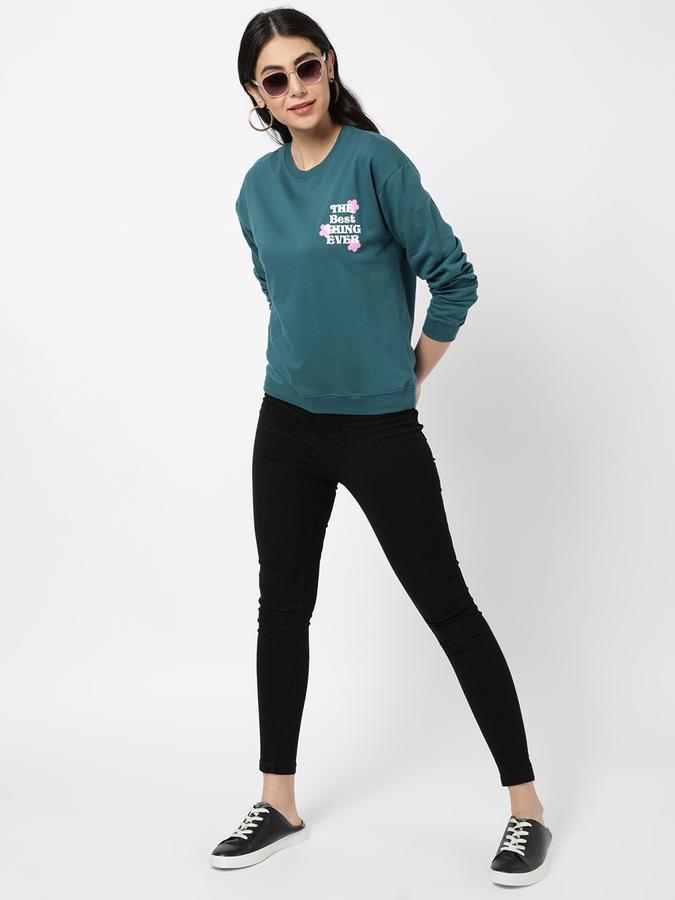 R&B Women Grey Sweatshirt image number 1