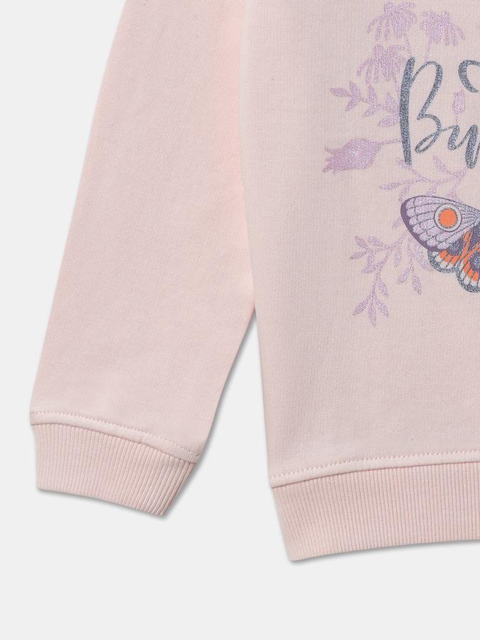 Full Sleeve Graphic Print Girls Sweatshirt image number 3