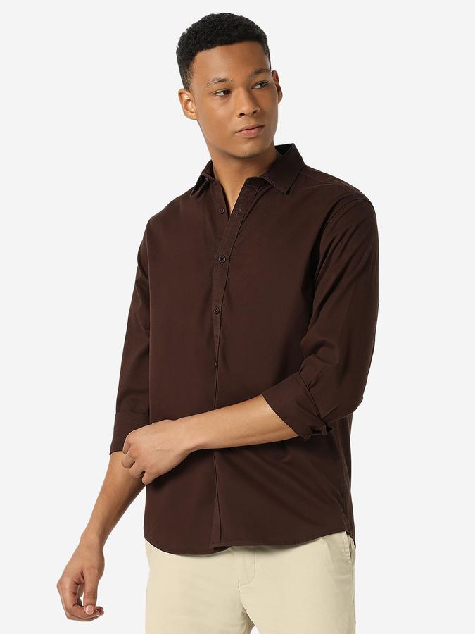 Men Solid Casual Shirt image number 1