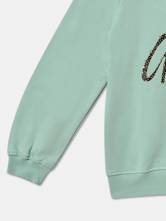 Full Sleeve Graphic Print Girls Sweatshirt image number 3