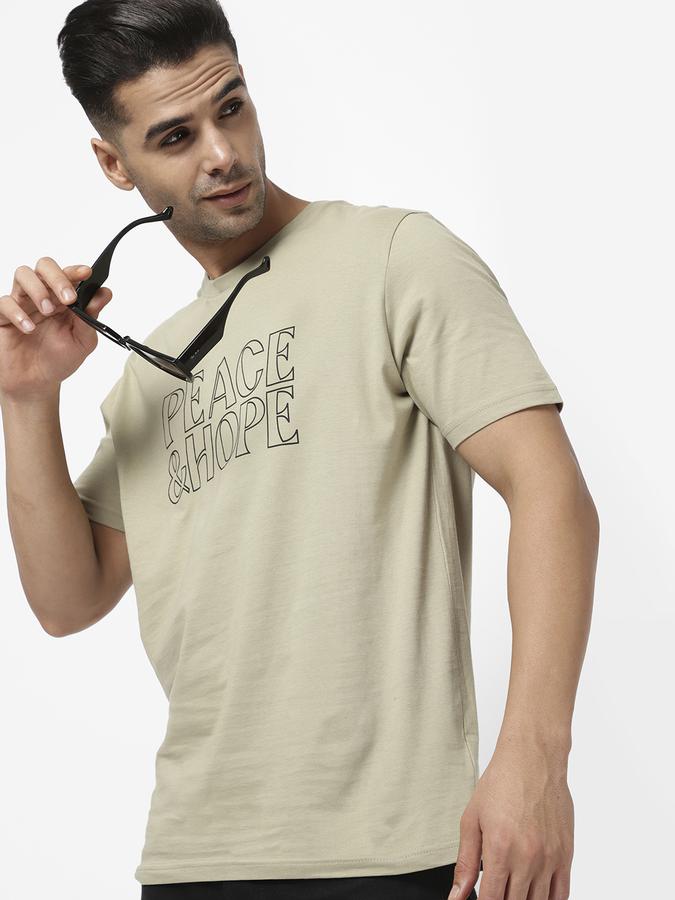 R&B Men Beige T-Shirts image number 0