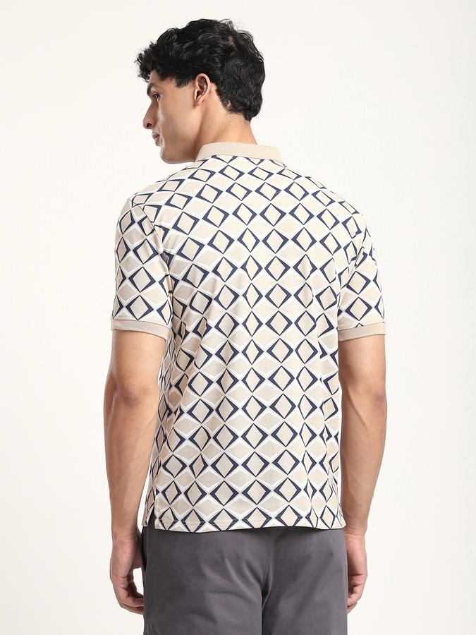R&B Men's Sand Printed T-Shirt