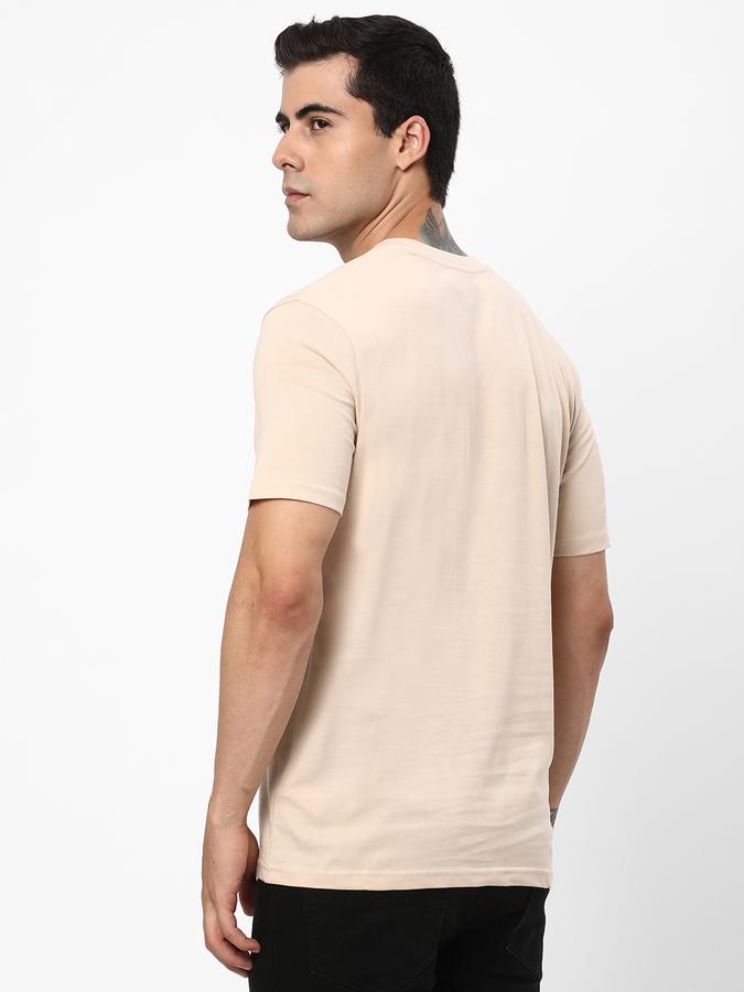 Men Typographic Print Regular Fit T-Shirt image number 2