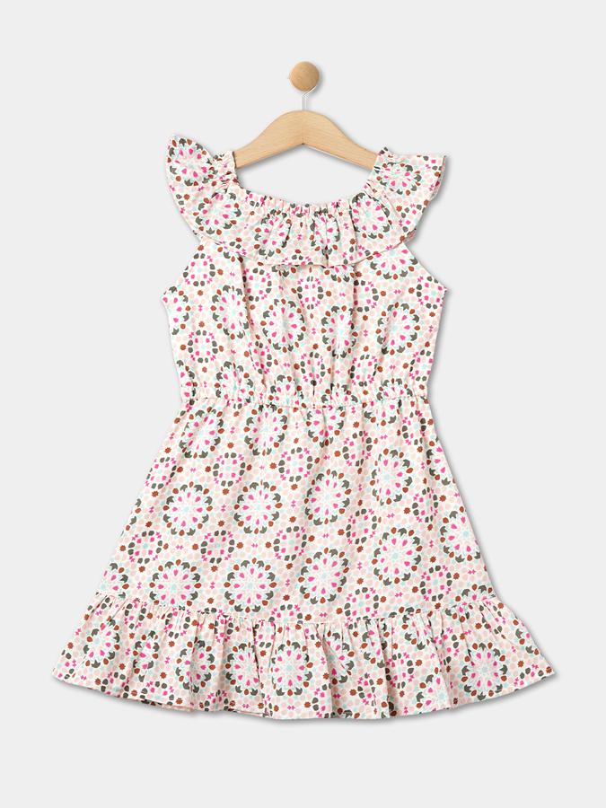 R&B Girls Pink Casual Dresses image number 1