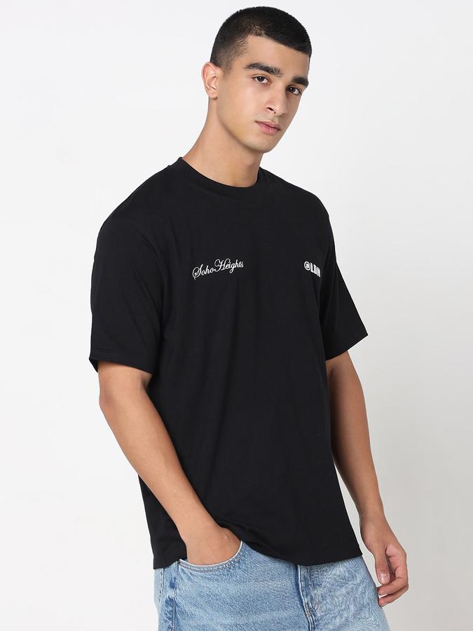 MENS Short Sleeves CREW NECK GRAPHIC TEES- RELAX FIT image number 3