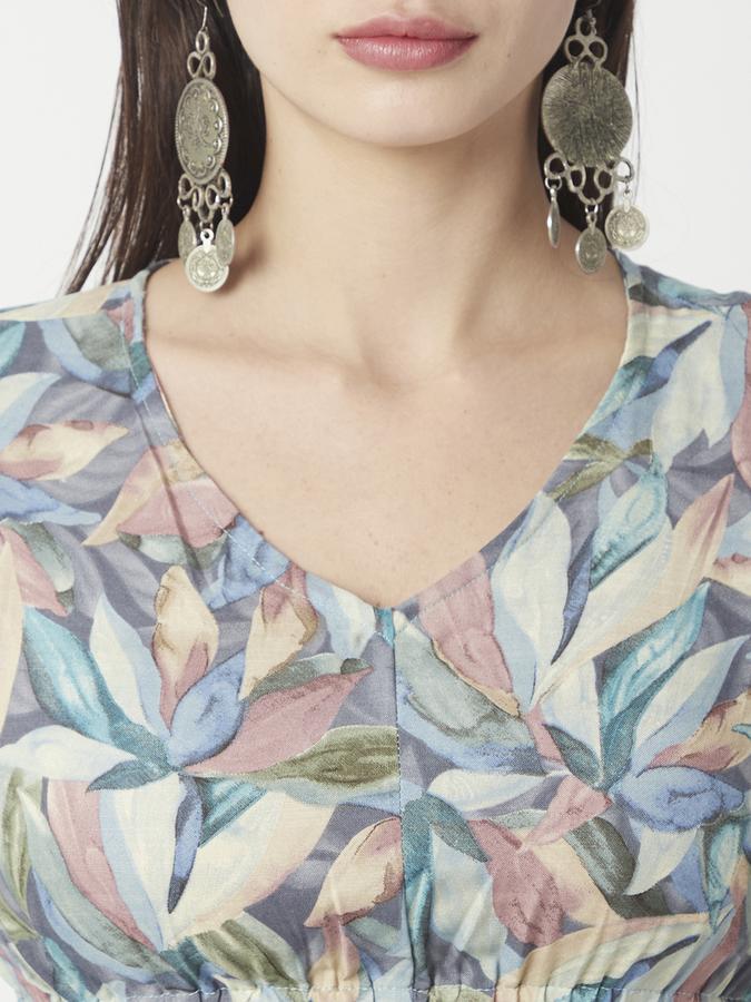 Women Viscose Jogger Elasticated Waist Printed Trousers