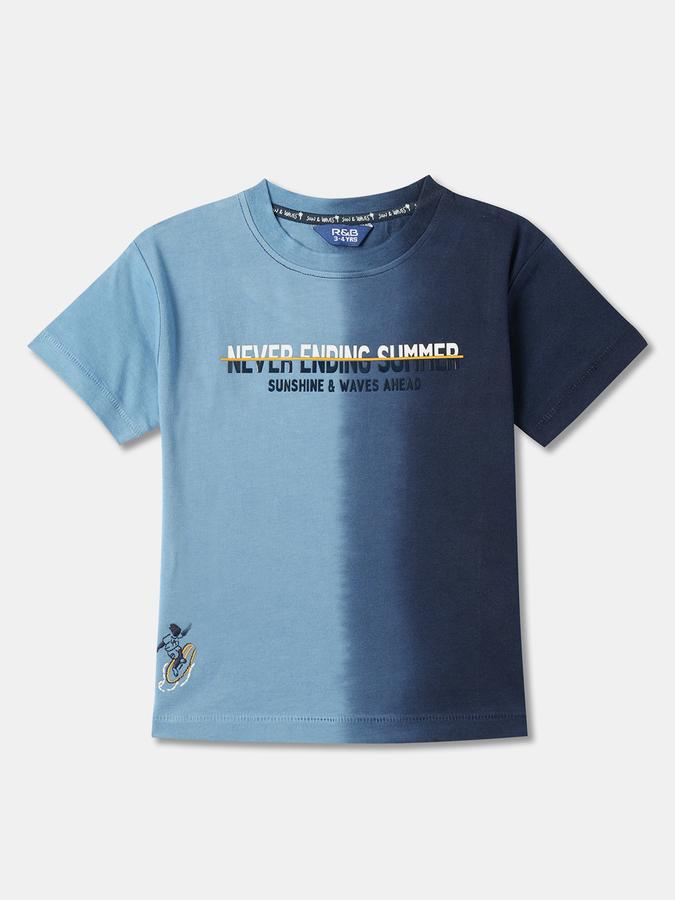 Boys Regular Fit Short Sleeve Crew Neck T-Shirt