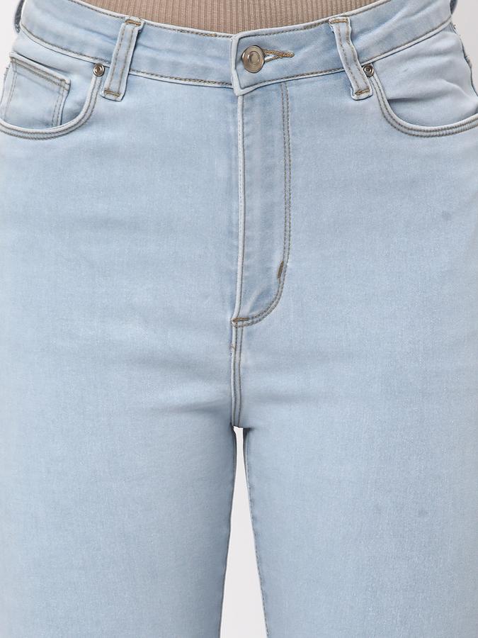 Women Mid-Rise Skinny Jeans image number 3