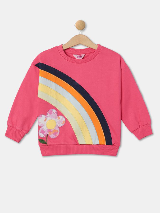 R&B Girls Pink Sweatshirt image number 0