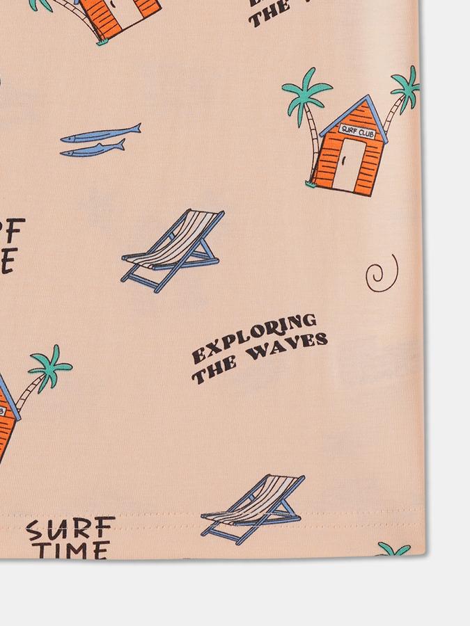 Boys Regular Fit Short Sleeve Crew Neck T-Shirt