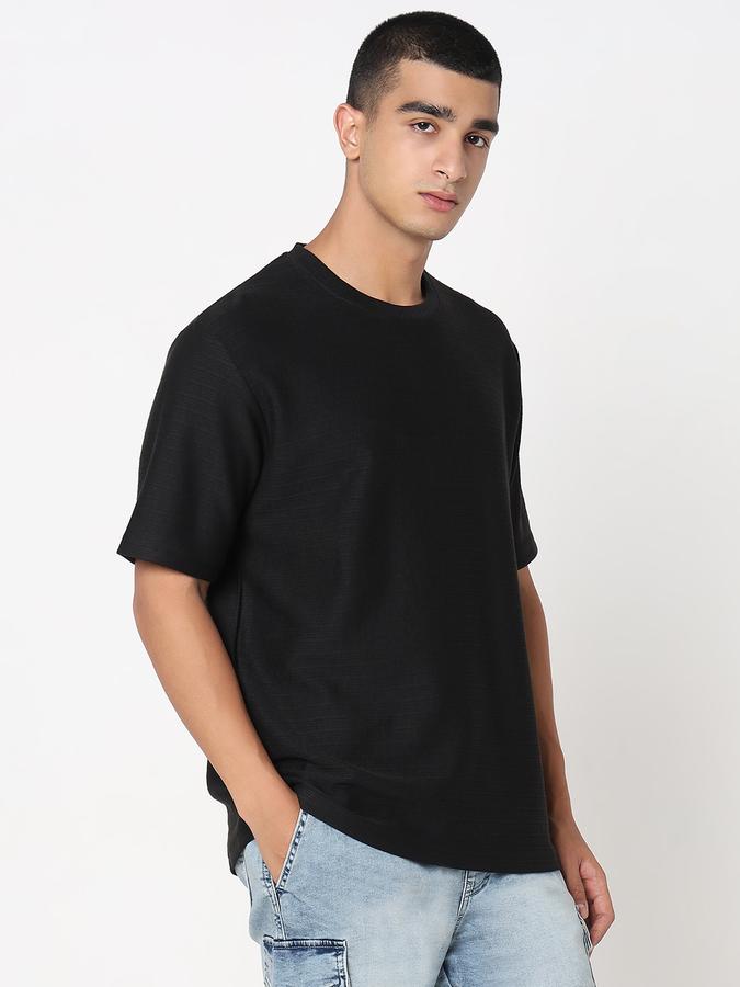 R&B Men's Black T-Shirt