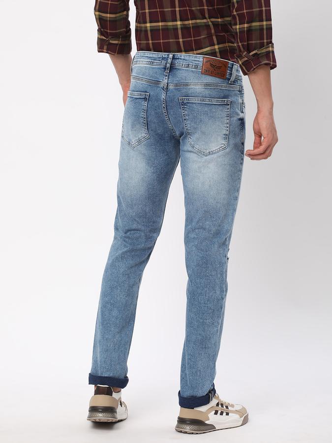 R&B Men's Fashion Slim Fit Jeans image number 2