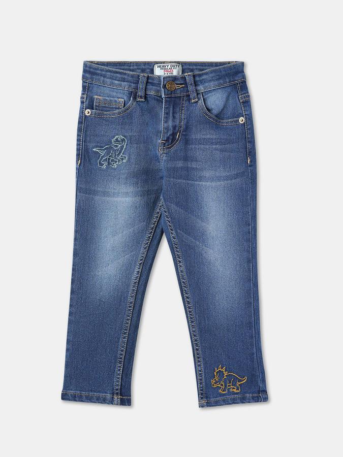 R&B Boy's Mid Rise Jeans