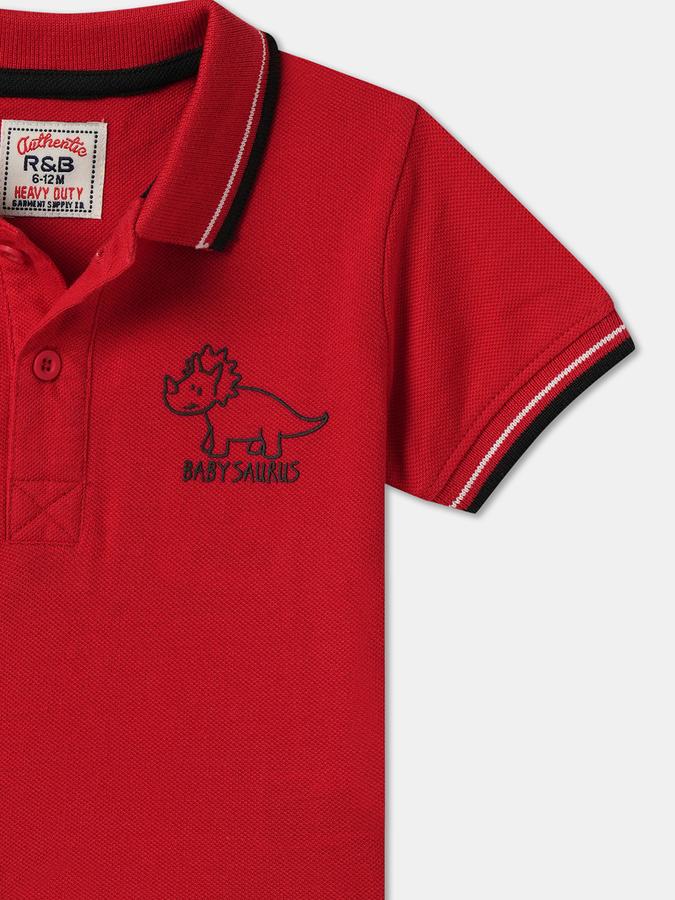 Baby Boys Printed Pure Cotton Regular T Shirt image number 2