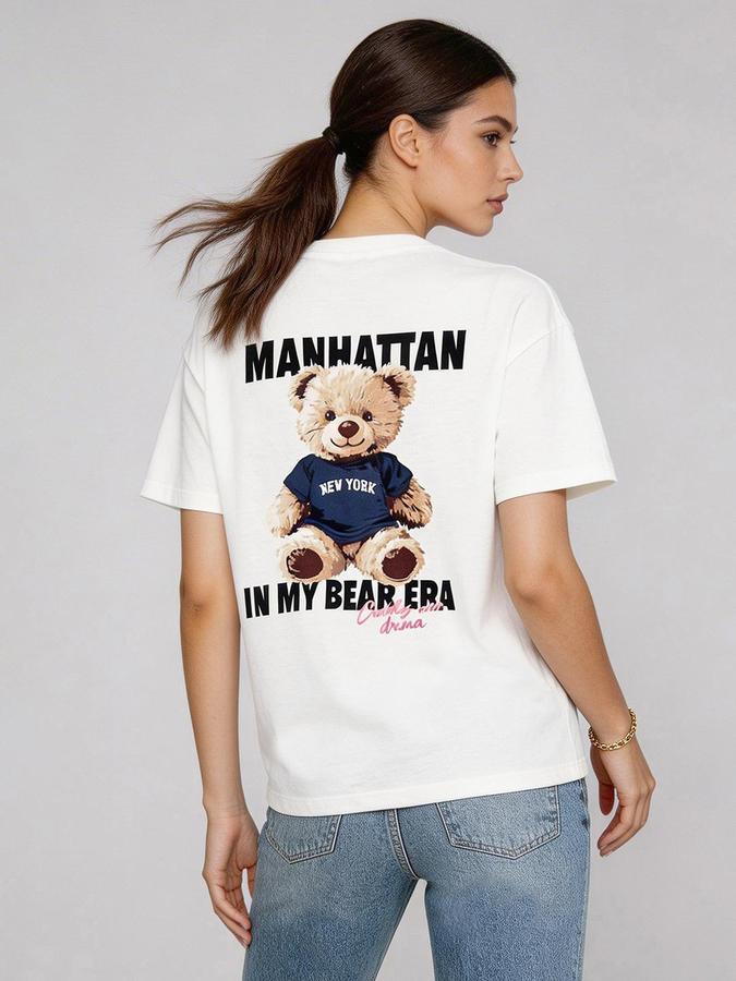 R&B Beige Solid Women Regular fit Top 