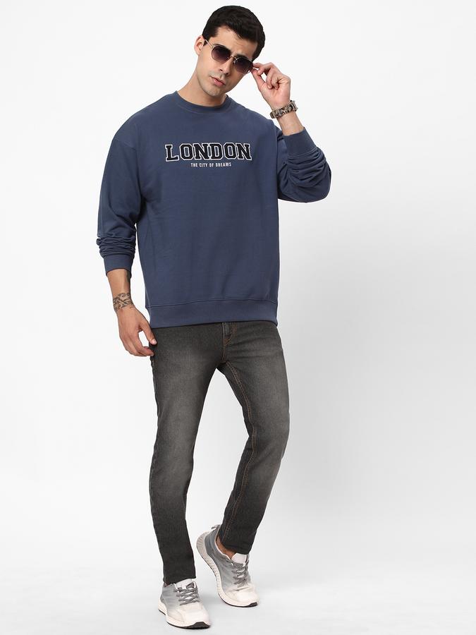 R&B Men Blue Sweatshirts & Hoodies image number 1