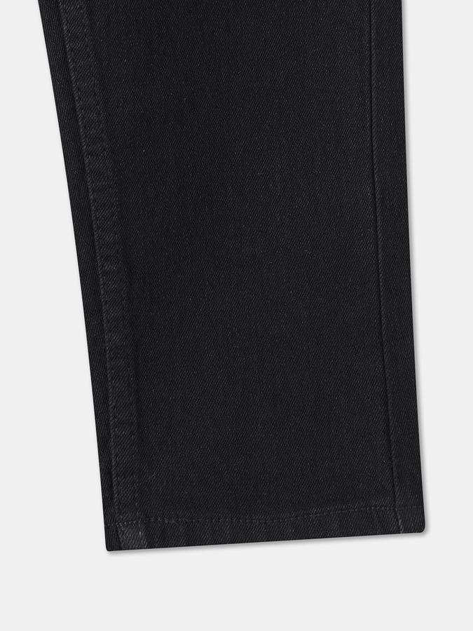 Boys Blend Regular Fit Mid Waist Solid Jeans