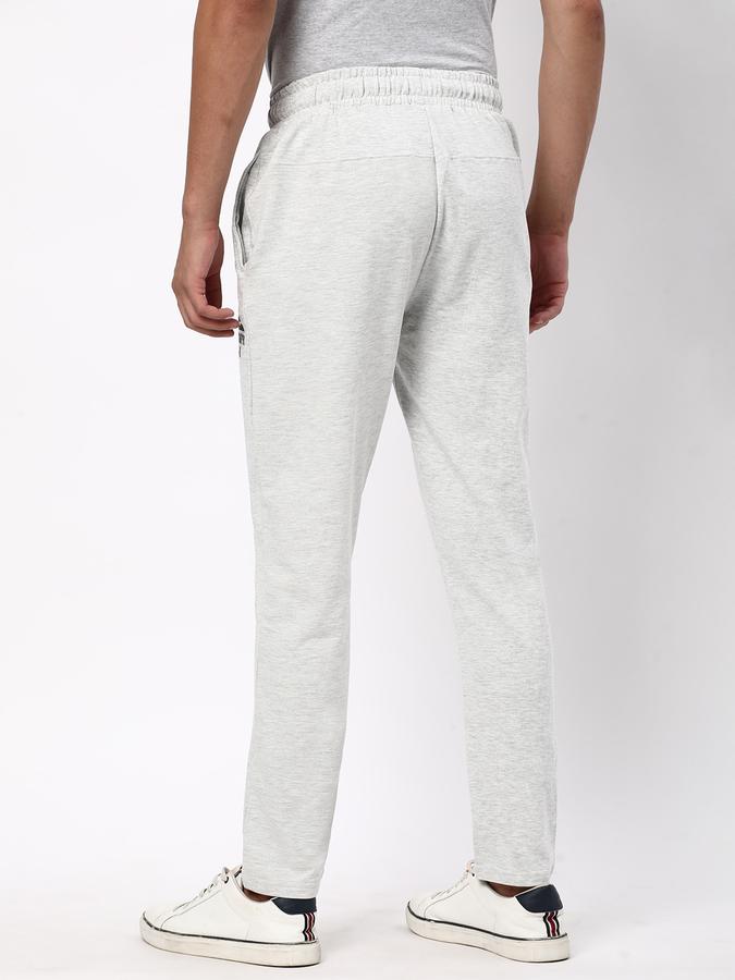 Men Typographic Print Joggers with Drawstring Waist image number 2