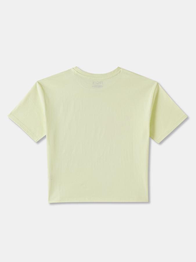 R&B Girls Graphic Print Pure Cotton Regular T Shirt image number 1