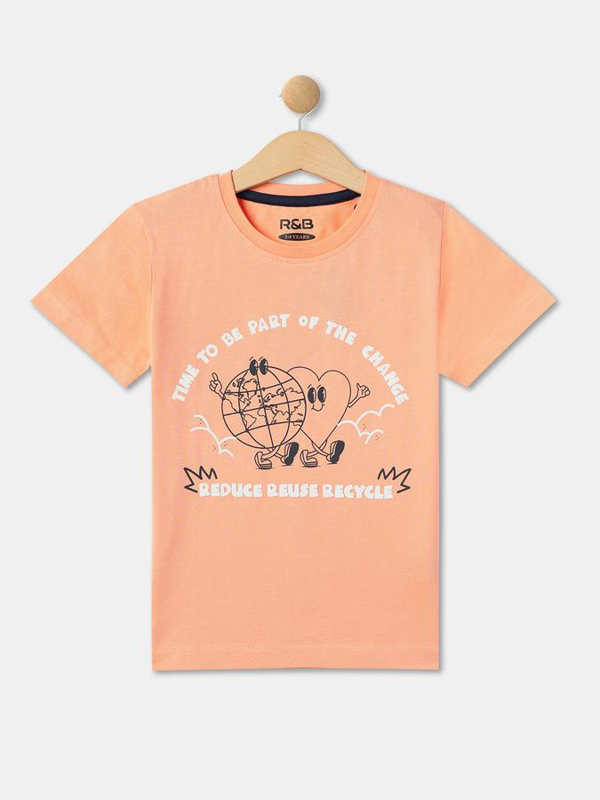 R&B Boys Orange T-Shirts