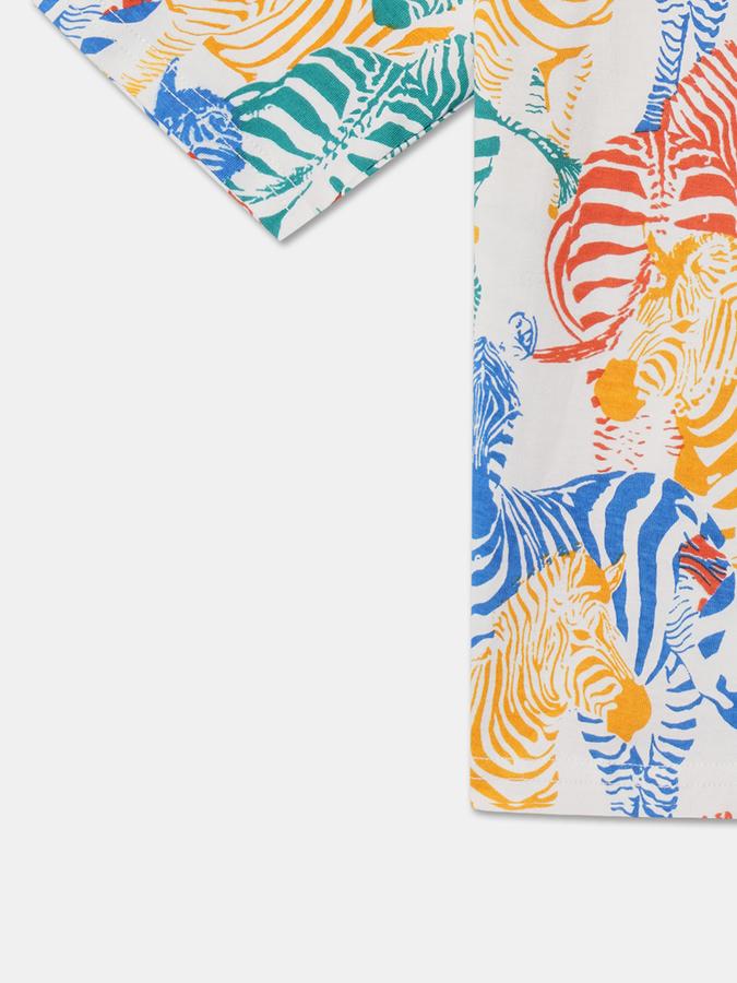 Boys Typographic Print Regular Fit T-Shirt image number 3