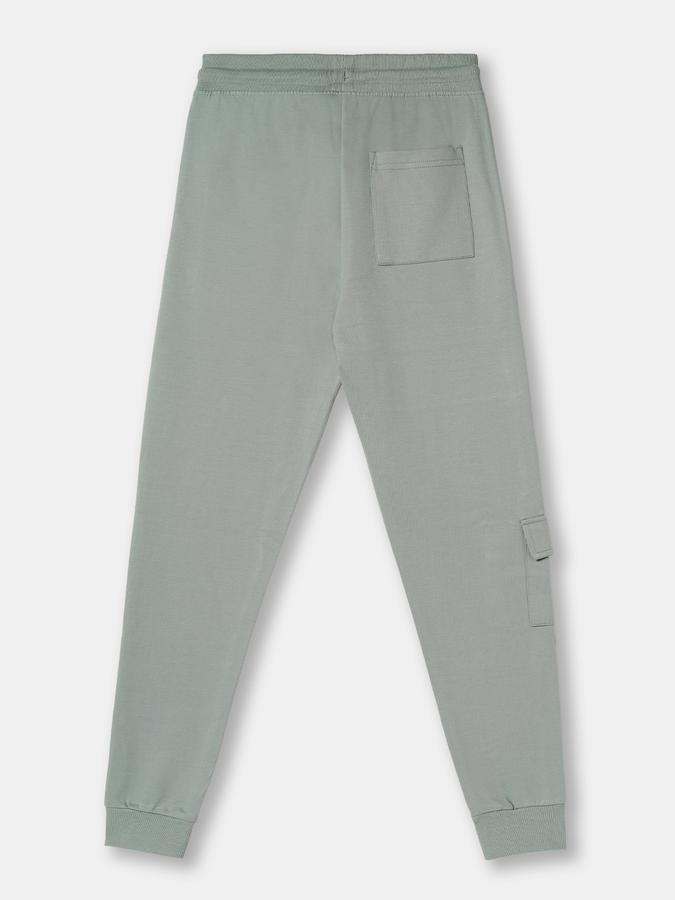 R&B Boys Green Track Pant & Joggers image number 1