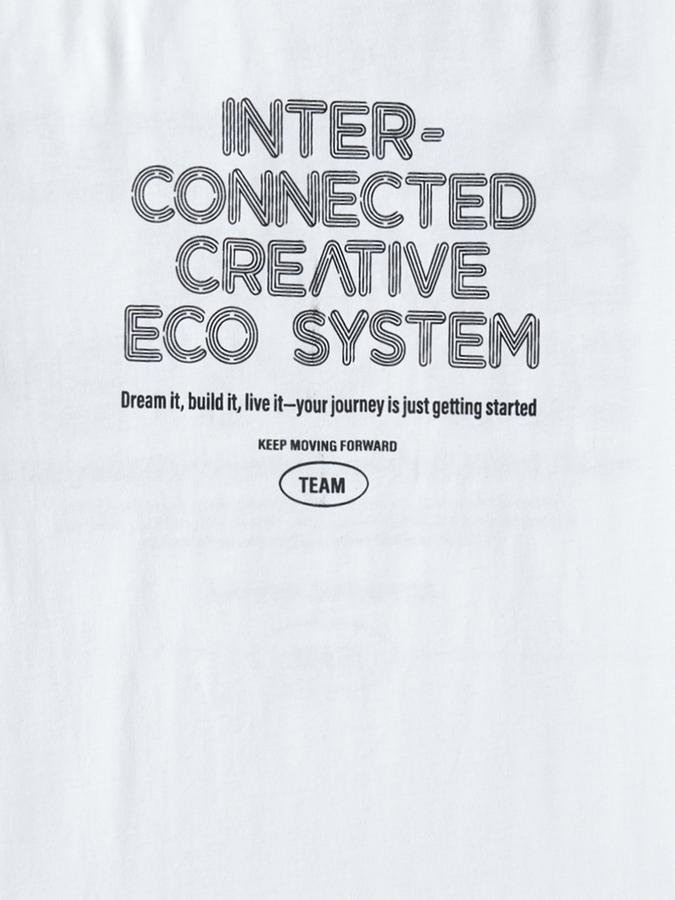 Boys Cotton Regular Fit Crew Neck Graphic T-shirt