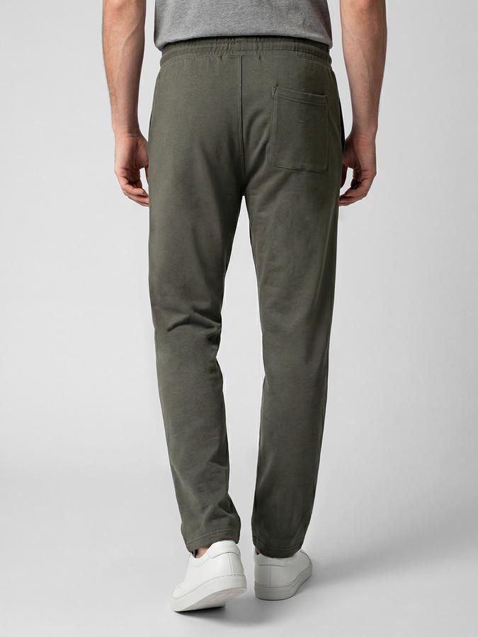 R&B Grey Solid Men Mid-Rise Regular Fit Track Pant