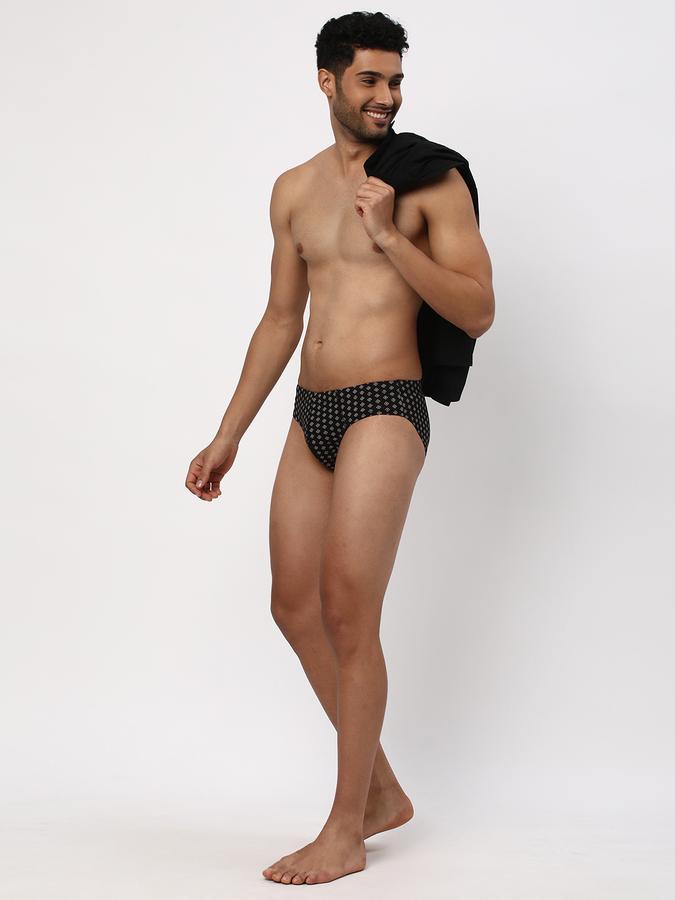 Pack of 2 Men Striped Briefs image number 2