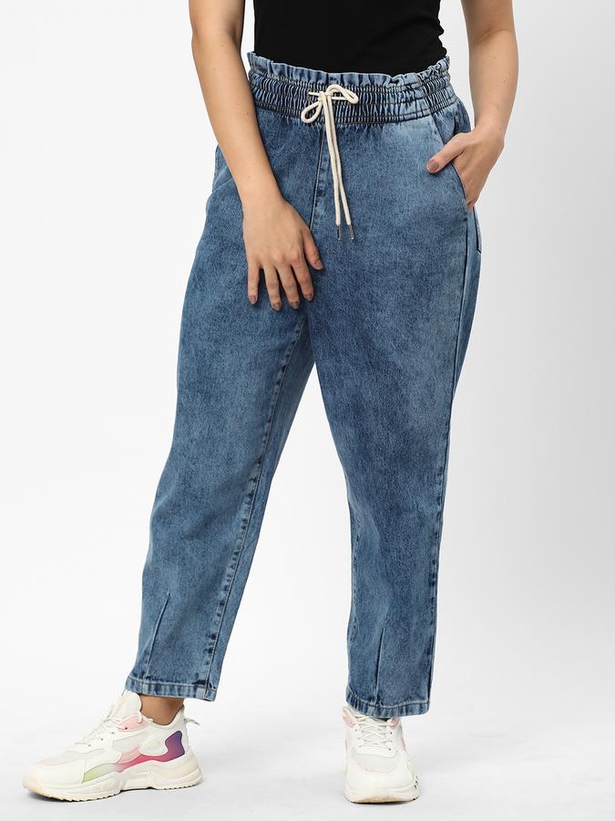 R&B Women's Paperbag Jeans