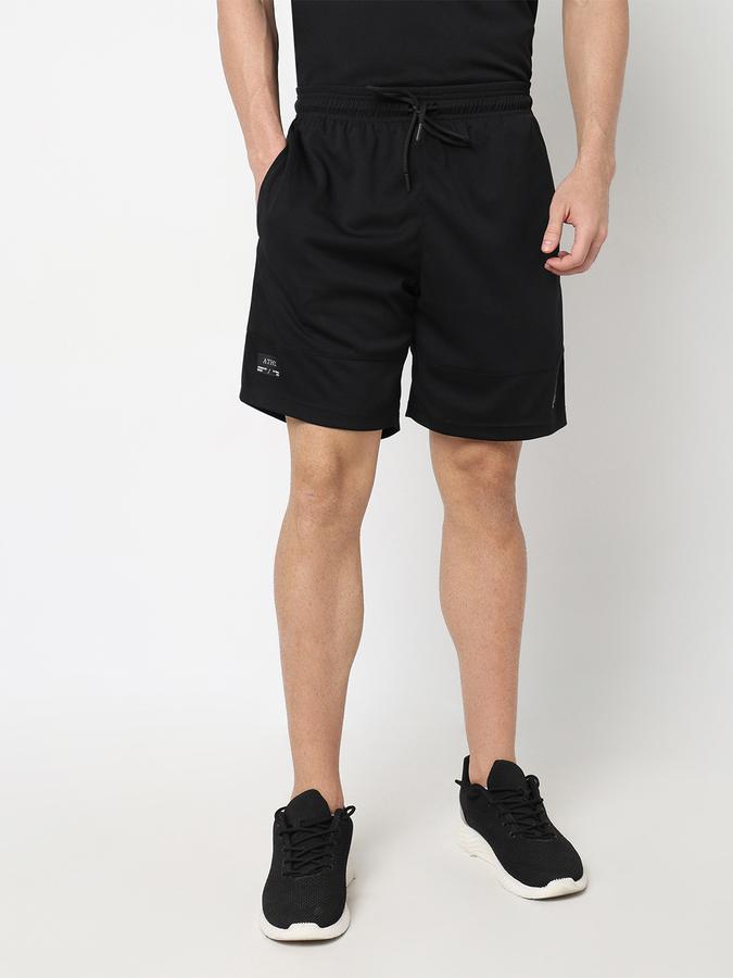 Men Solid Shorts image number 0