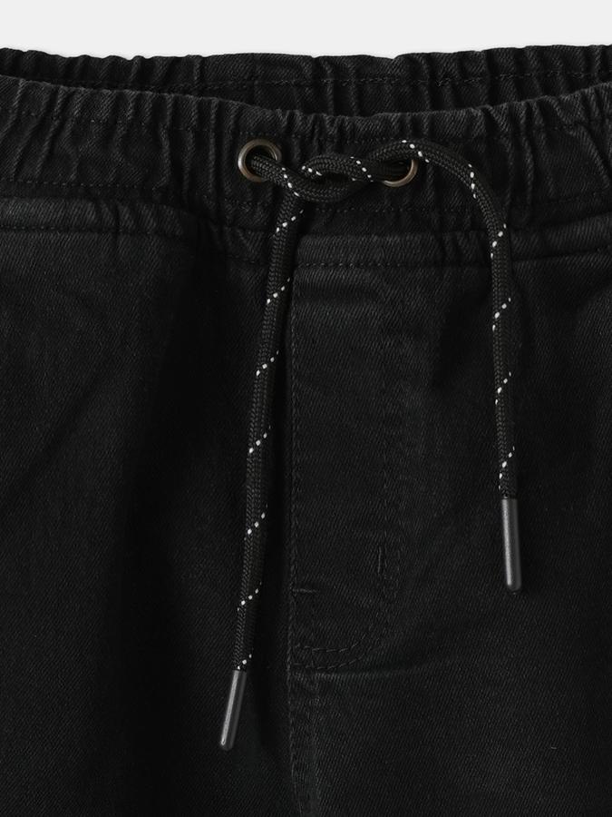 Boys Blend Relaxed Fit Mid Rise Solid Jeans