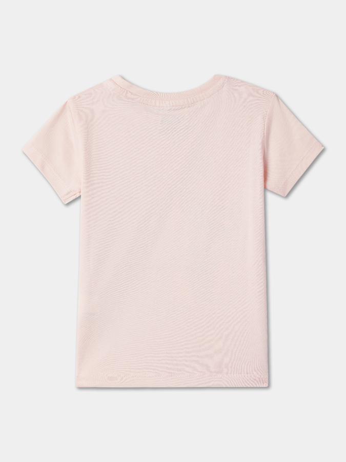 Girls Graphic Print Regular Fit Round-Neck T-Shirt image number 1