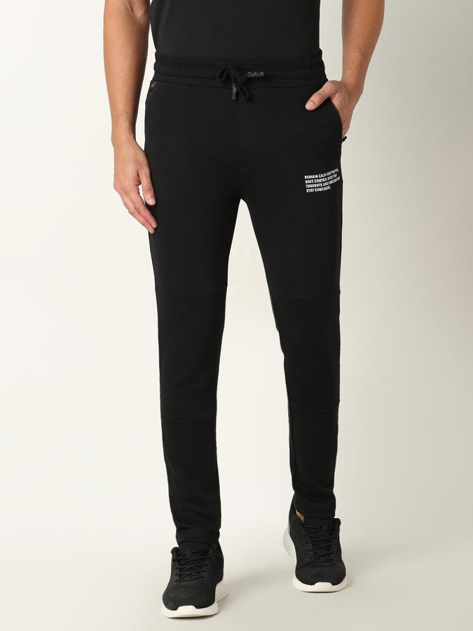 Men Straight Fit Flat-Front Trousers data-index=