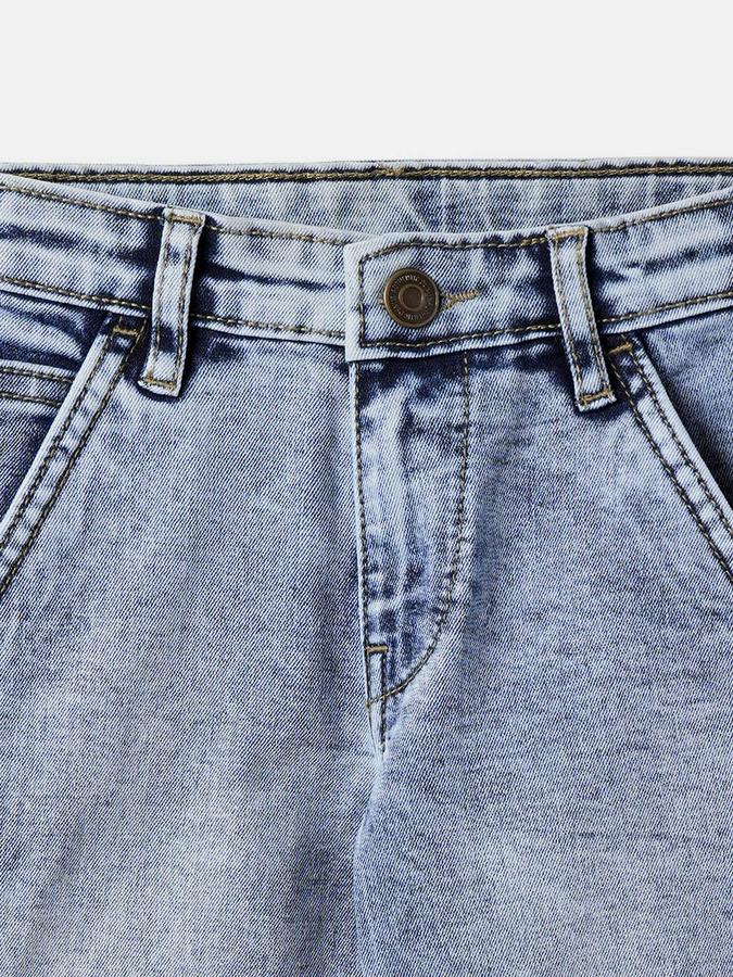 Straight Fit Boys Jeans image number 3