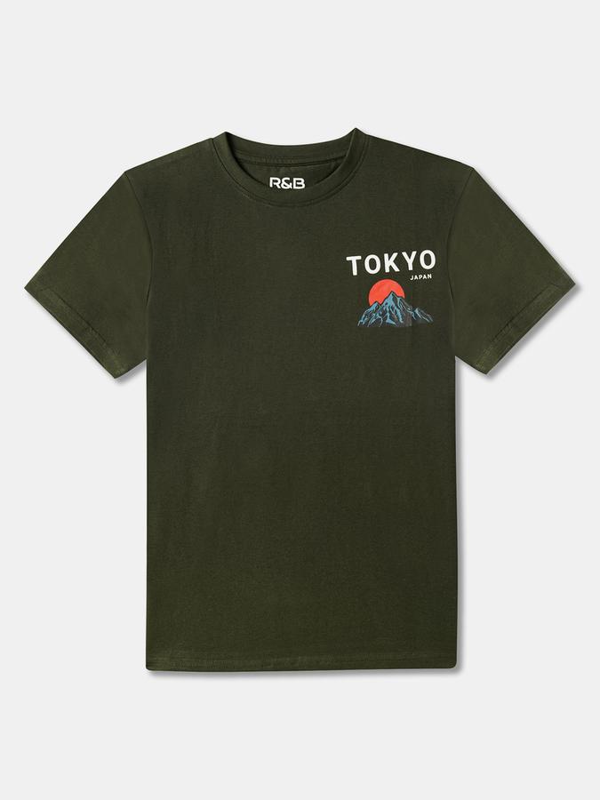 Boy Graphic Print Round-Neck T-Shirt image number 0