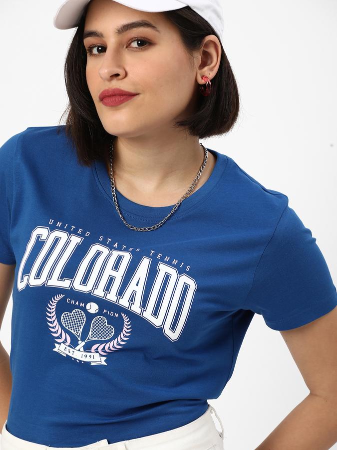 R&B Women Blue Tshirts