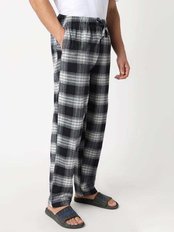 Checkered Men Track Pants image number 1