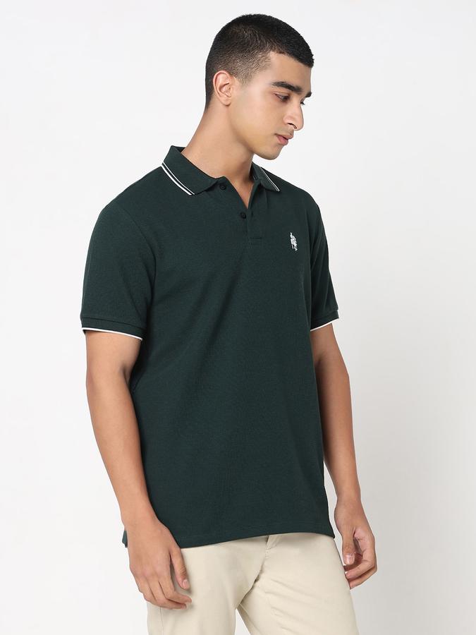 MENS TEXTURE POLO image number 3