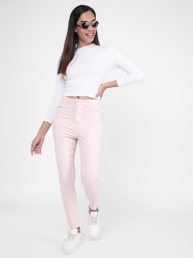 R&B Women Pink Jeans image number 1