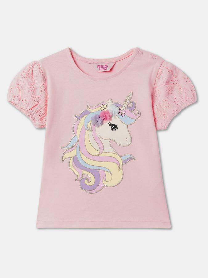 Girl Regular Fit Embellished Top image number 0