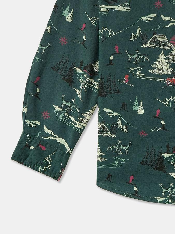 Boys Printed Casual Shirt image number 3