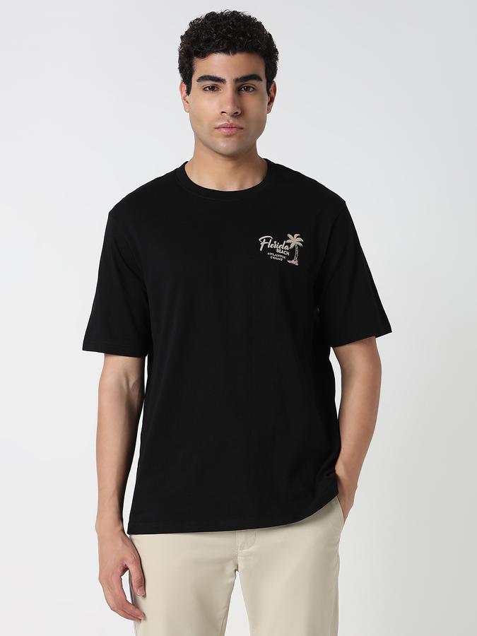 Printed Men Round Neck T-Shirt image number 1