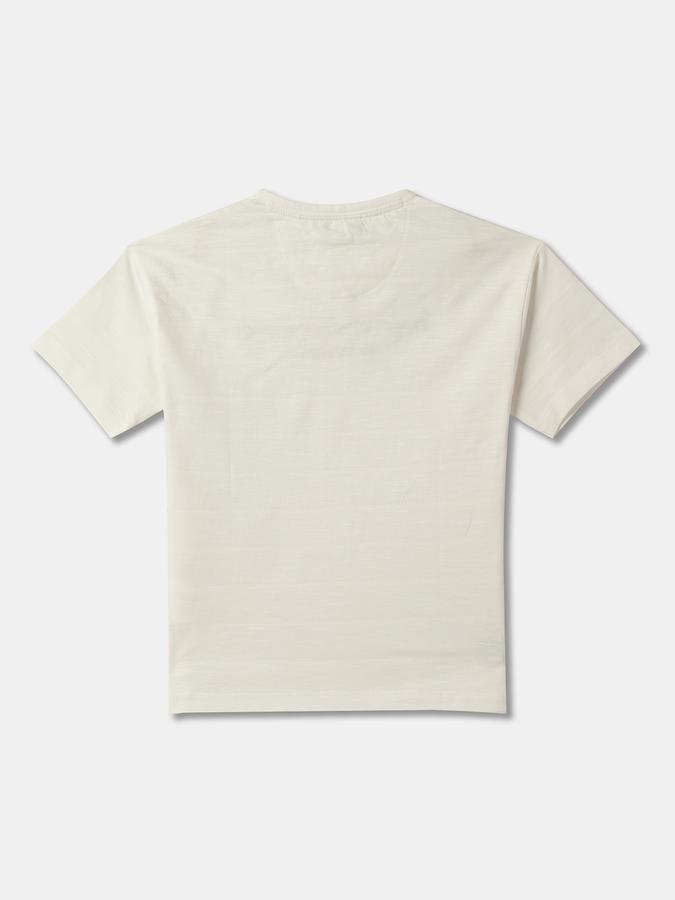Embroidered Crew-Neck T-Shirt image number 1