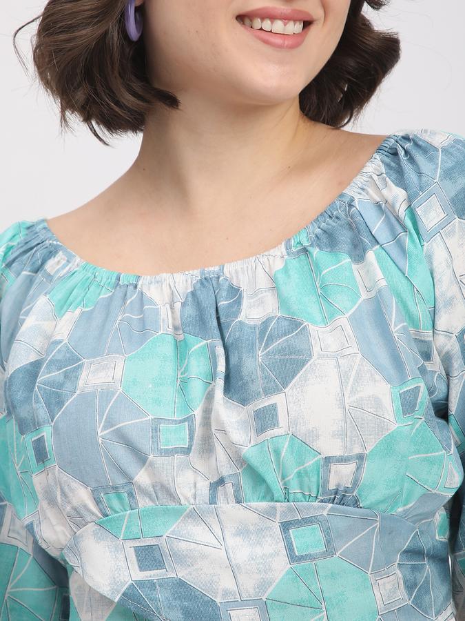 Women Rayon Printed Top And Palazzo Set