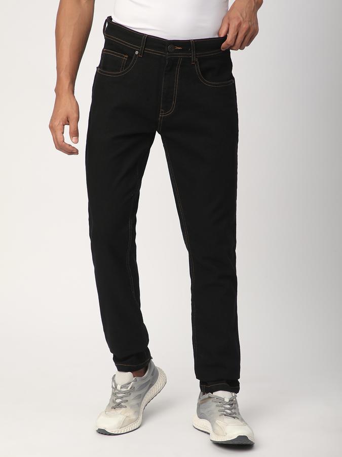 Men Solid Casual Jeans