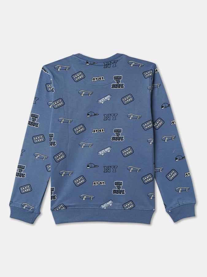 Full Sleeve Graphic Print Boys Sweatshirt image number 1